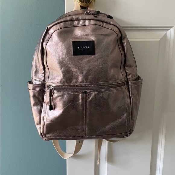 Nordstrom Handbags - grayish purple metallic state backpack